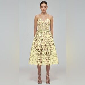 NWT Self-Portrait Azaelea Midi Dress